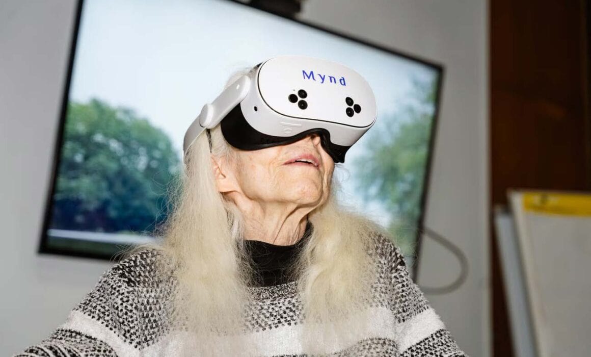 Balades virtuelles – séances de réalité virtuelle avec utilisation d’un casque RV à EHPAD du Prissé