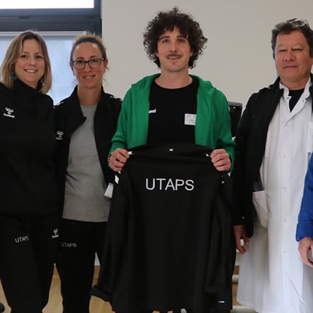 Qualité de vie au travail : Des tenues de sport pour l’équipe de l’UTAPS au Centre Hospitalier de la Côte Basque