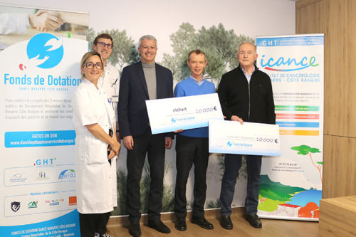 Avis de naissance du nouvel espace Kalaka au Centre Hospitalier Côte Basque grâce au groupe ETCHART et a ACF Participation