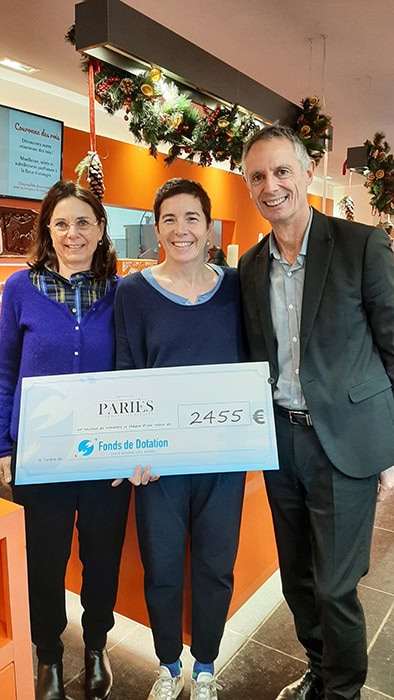 La Maison Pariès en soutien du projet Handicap de la maternité du Centre Hospitalier Côte Basque