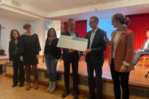 Aedifim Santé remet un don de 2 000 € au Fonds de Dotation