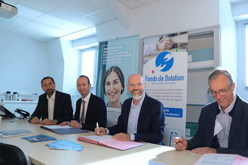 La Banque Populaire Aquitaine soutient le Fonds de dotation au bénéfice de la qualité de vie du personnel hospitalier