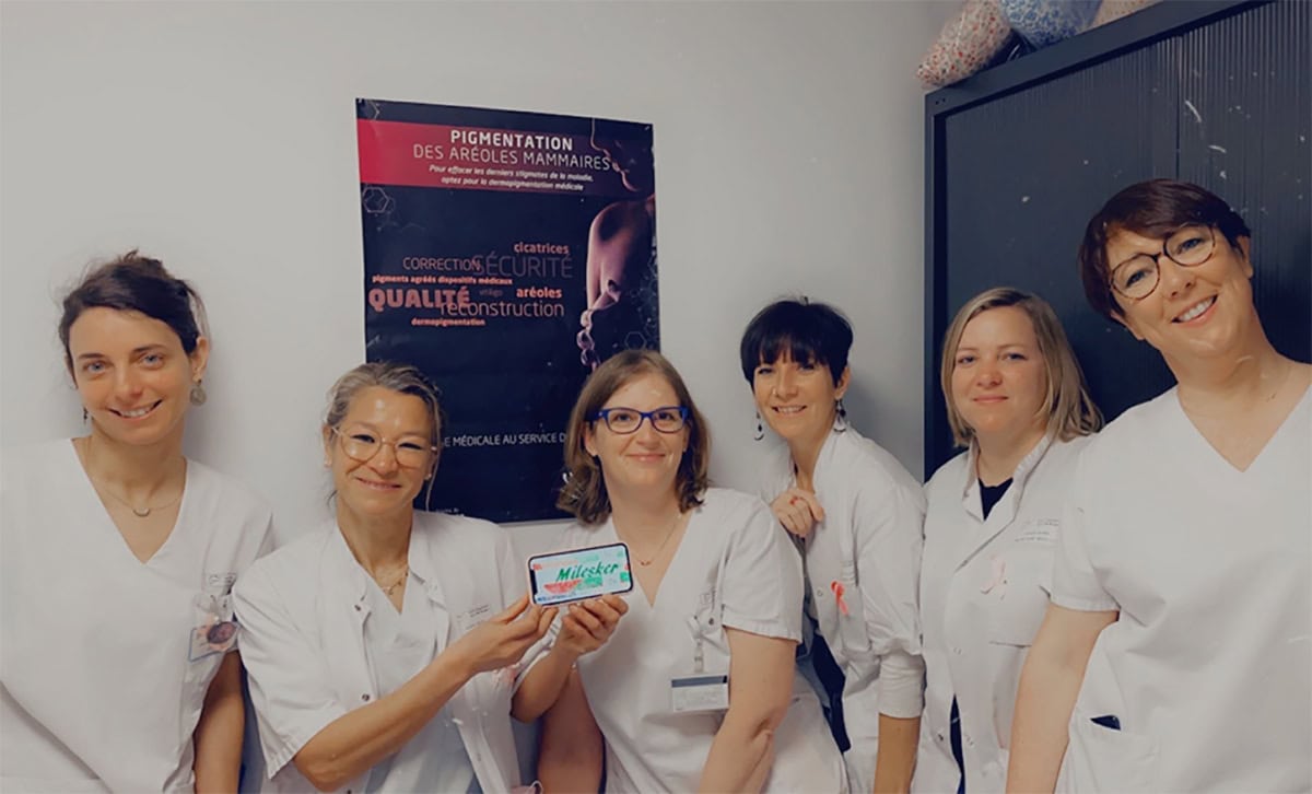 Un smartphone pour le suivi des patientes au service de chirurgie gynécologique et chirurgie du sein