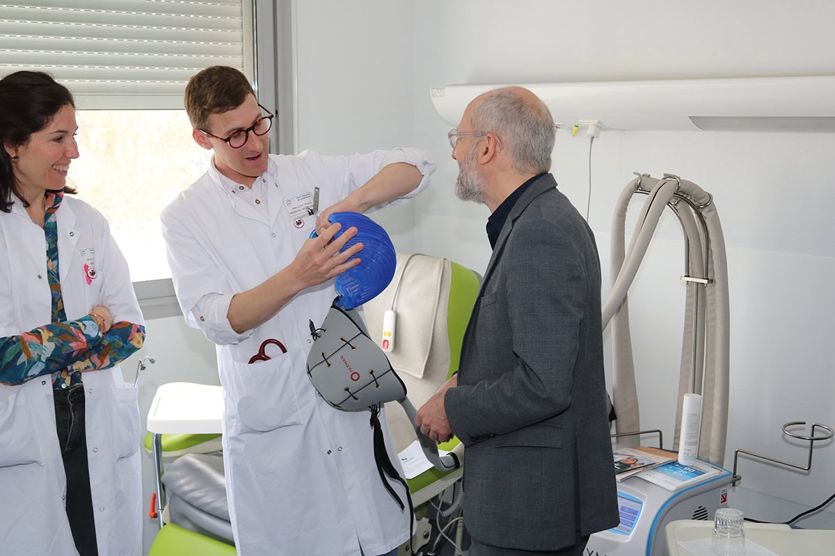 Cancérologie – Innovation thérapeutique : le matériel Paxman est arrivé à l&rsquo;Hôpital de Jour