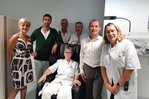 Une salle de détente pour le personnel soignant de réanimation du Centre Hospitalier Côte Basque