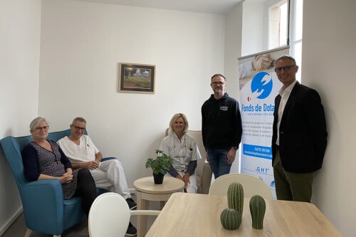 Inauguration du salon des familles à l&rsquo;EPS de Garazi