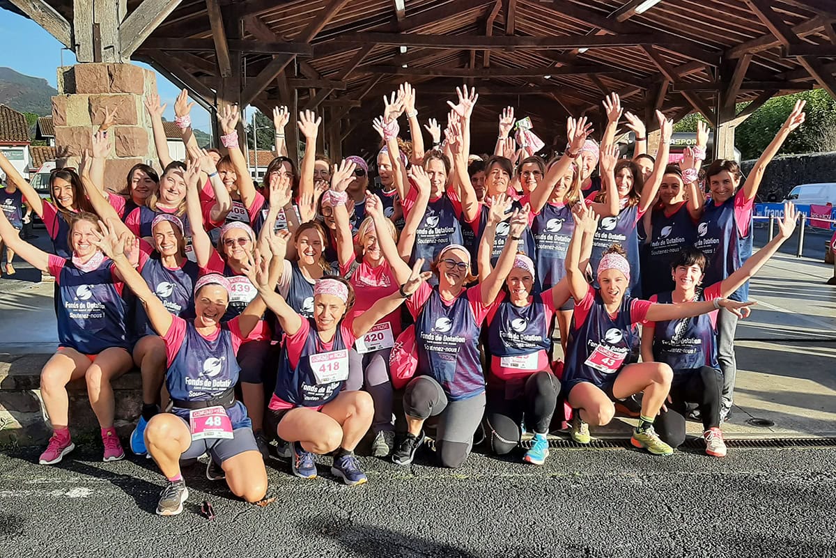 Une déferlante de rose s&rsquo;est abattue sur Garazi le 6 octobre