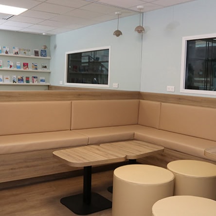 Aménagement de l&rsquo;espace Kalaka – ICANCE (Institut de Cancérologie Navarre Côte Basque) – Centre Hospitalier de la Côte Basque