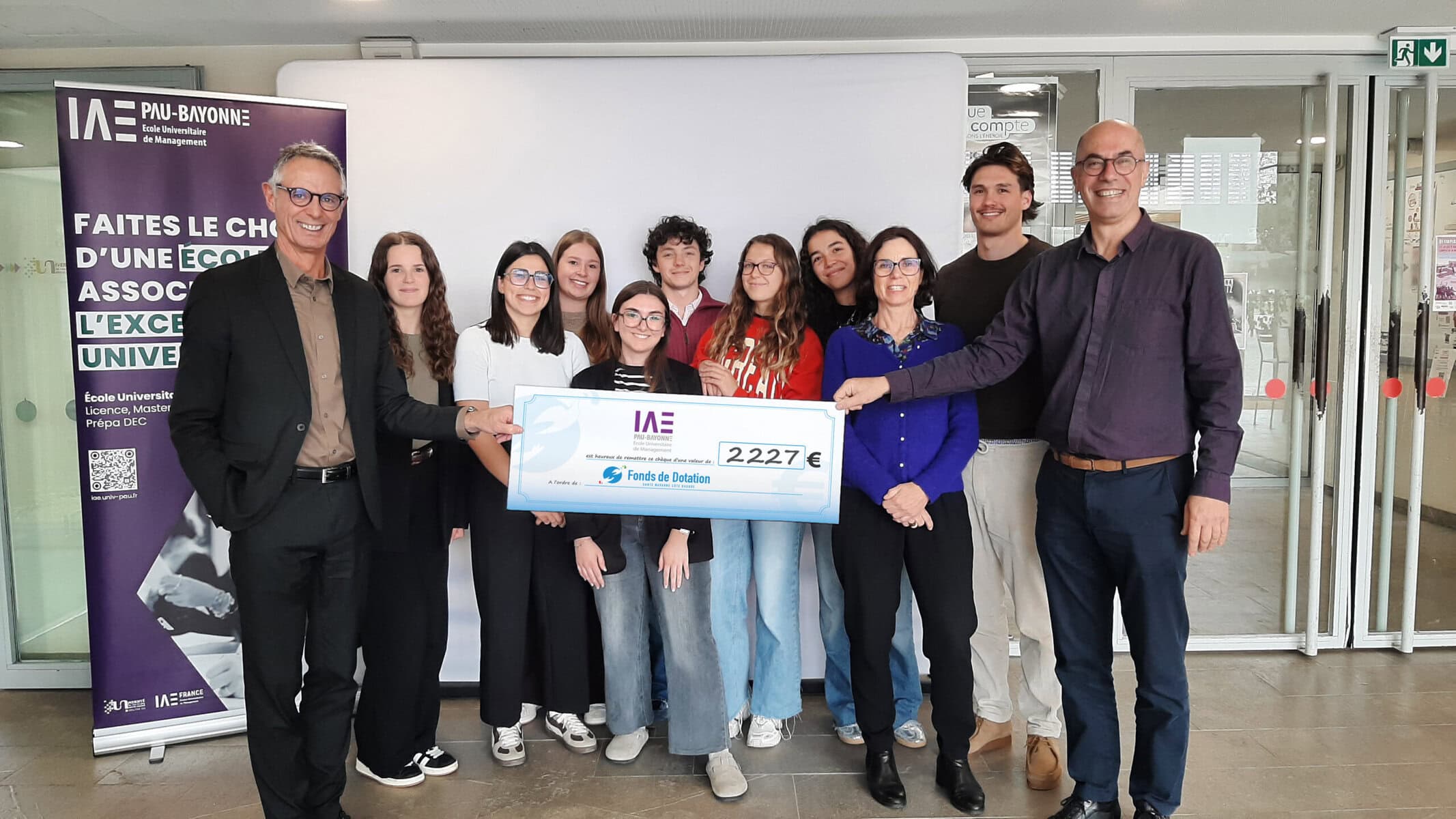 Mission réussie pour les étudiants de IAE de Bayonne !