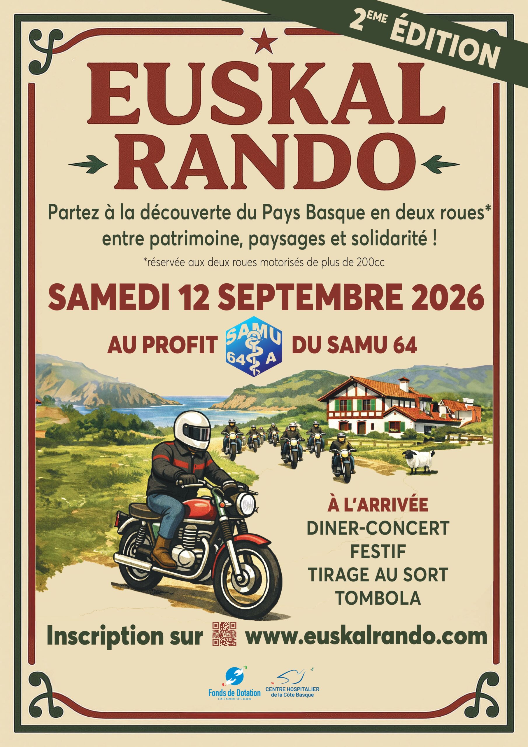 SAVE THE DATE – EuskalRando en moto | samedi 12 septembre 2026