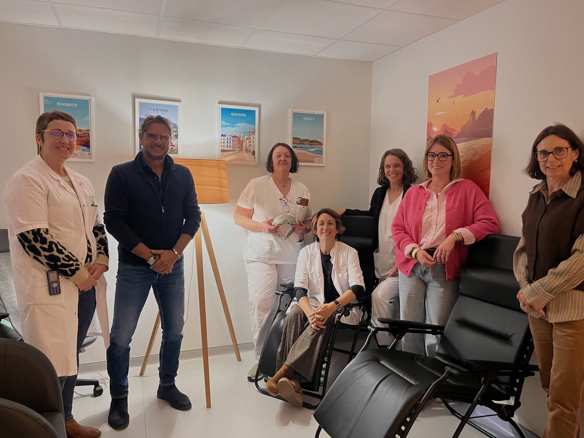 La MACSF soutient la nouvelle salle de pause aux urgences du CHCB