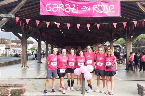 Garazi en Rose 2026 : la team du Fonds de Dotation sur le podium !